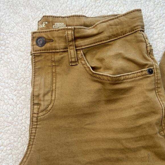 Cat and Jack Stretch Straight Leg Tan Jeans Boys 14 - Picture 2 of 12